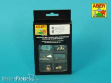 Aber Models 16 L-32 - Late muzzle brake to barrels in Pz.IVH Stug.IIIG or PaK 40