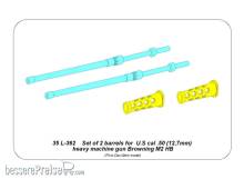 Aber Models 35 L-362 - Set of 2 barrels for U.S cal .50 Browning M2 HB