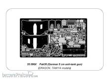 Aber Models 35096X - German A/T Gun PAK 38 (only plate)
