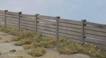 Model Scene 48800 - Concrete Fence Type I.