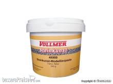 Vollmer 48900 - Steinkunst-Modellierpaste, Farbe Natur, 500 g