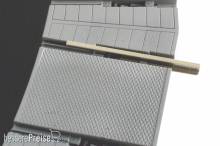 Lenz 49020 - Material für vier zusätzliche Abgänge - Zubehör zum Drehgleis