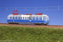 Kres 4911 - “Gläserner Zug“ ex ET 9101, 491 001-4, DB Epoche V, enzianblau