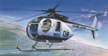 Academy 12249 - 1/48 Hughes 500D Polizei