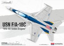 Academy 12564 - 1/72 USN F/A-18C VFA-192 Golden Dragons