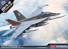 Academy 12577 - 1/72 USN F/A-18F VFA-154 Black Knights