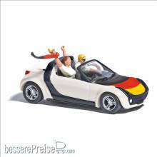 Busch 49308 - Smart Roadster Fußball Fieber 2024
