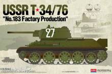 Academy 13505 - 1/35 USSR T-34/76 No.183 Factory Production