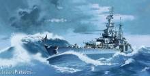 Academy 14107 - 1/350 USS Indianapolis CA-35