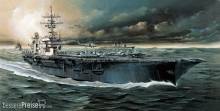 Academy 14210 - 1/800 USS Kitty Hawk CV 63