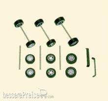 Busch 49950 - Set: Sportfelgen mit Reifen