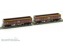 Albert Modell 500016 - 2teiliges Güterwagenset - Offener Güterwagen Eaos RO-CFR - Ep.VI