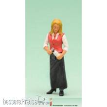Prehm-Miniaturen 500028 - Kellnerin mit schwarzer Schürze