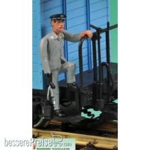 Prehm-Miniaturen 500032 - Rangierer - grauer Anzug - für Schweizer Privatbahnen