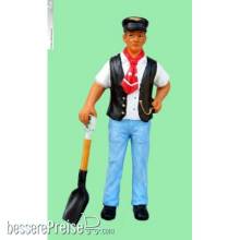 Prehm-Miniaturen 500041 - RhB Heizer - mit Schaufel - Art.-Nr. 500041