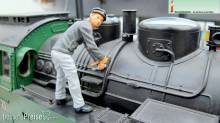Prehm-Miniaturen 500059 - Lokschlosser mit Werkzeug