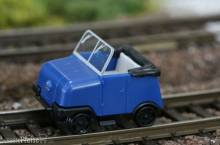 Kres 50007 - Gleiskraftrad GKR Typ 1 Schienentrabi, blau_offen