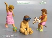 Prehm-Miniaturen 500114 - Kinder 3 Figuren Set 4, Metall