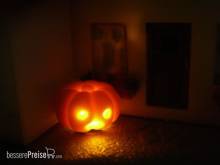 Schönwitz 50020 - Halloween Kürbis mit Beleuchtung N