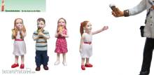 Prehm-Miniaturen 500216 - Kinder mit Eiscreme Set 4 Figuren