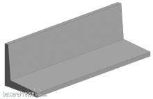 Evergreen 500296 - Winkelprofil, 350x4,8x4,8 mm,3 Stück