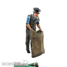 Prehm-Miniaturen 500410 - Art.-Nr. 500410 - Kohlehändler füllt Sack