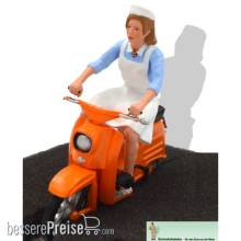 Prehm-Miniaturen 500810 - Art.Nr. 500810 - DDR Gemeindeschwester ´Egnes´ auf Schwalbe