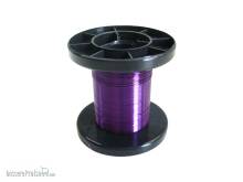 Schönwitz 50145 - 100m Spule Kupferlackdraht Lackdraht lila / violett 0,15mm