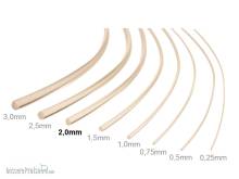 Schönwitz 50192 - 2 Meter 2,0mm LWL Lichtwellenleiter Lichtleiter Glasfaserkabel Lichtfaser