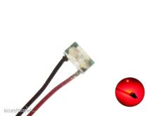 Schönwitz 50200 - LED SMD 0402 mit Kupferlackdraht Draht Kabel rot