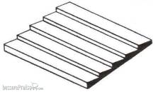 Evergreen 502020 - Strukturplatte, 0,5x150x300 mm. Spur N-Maßstab, 1 Stück