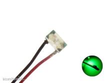 Schönwitz 50204 - LED SMD 0402 mit Kupferlackdraht Draht Kabel echtgrün truegreen