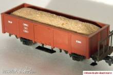 Modellbahn-Bachmann 5020503 - Sand für M&D, für den 2-achs. off. Mittelbordwagen, Größe: 67 x 21 mm