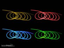 Schönwitz 50246 - 2 Meter 1,5mm Lichtleiter Lichtwellenleiter - seitlich leuchtend