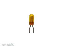 Schönwitz 50266 - Allglas T1 Glühlampe 3mm gelb Steckbirne 2 Pin