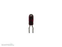 Schönwitz 50267 - Allglas T1 Glühlampe 3mm rot Steckbirne 2 Pin
