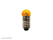 Schönwitz 50270 - E5.5 Glühlampe 6mm Kopf gelb 19V 60mA