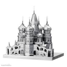 Metal Earth 502888 - Metal Earth: Iconx Basilius-Kathedrale