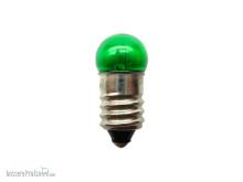 Schönwitz 50289 - E10 Glühlampe 11mm Kopf grün 19V 100mA