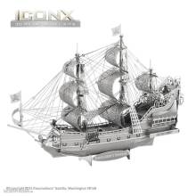 Metal Earth 502894 - Metal Earth: Iconx Queen Anne´s Revenge