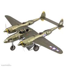 Invento 502909 - Metal Earth: Iconx Lockheed P-38 Lightning