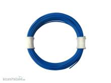 Schönwitz 50335 - 10 Meter Ring Miniaturkabel Litze hochflexibel LIFY 0,04mm² blau