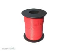 Schönwitz 50342 - 100 Meter Miniaturkabel Litze flexibel LIY 0,14mm² rot