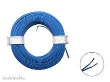 Schönwitz 50360 - 10m LIYZ Doppellitze Zwillingslitze 2x 0,08mm² blau