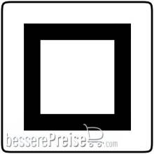Schönwitz 50432 - Messing Vierkantrohr - 2,0 x 2,0 x 0,3 x 500 mm
