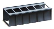 Hack Brücken 50550 - Blechträgerelement für amerik. Trestle Bridges, 150mm lang, ohne Geländer - Typ T150