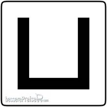 Schönwitz 50561 - Messing U-Profil - 4,5 x 4,5 x 500 mm