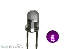 Schönwitz 50677 - Flacker LED mit Steuerung flackernd 3mm klar pink (Abgabe in 10er-Mengen)
