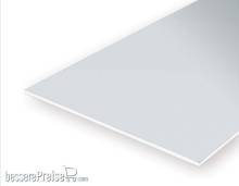 Evergreen 509100 - Weiße Polystyrolplatte, 150x300x2,50 mm, 1 Stück