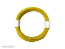 Schönwitz 50923 - 10 Meter Ring Miniaturkabel Litze flexibel LIVY 0,04mm² gelb